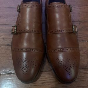 Cole Haan Men’s Monk Wingtip Shoes